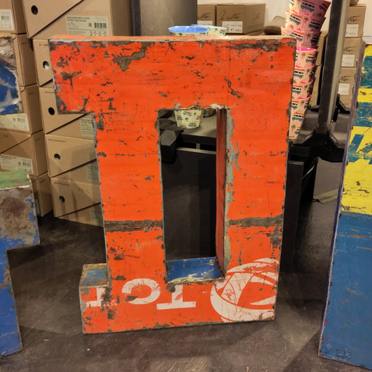 blechbuchstabe groß D