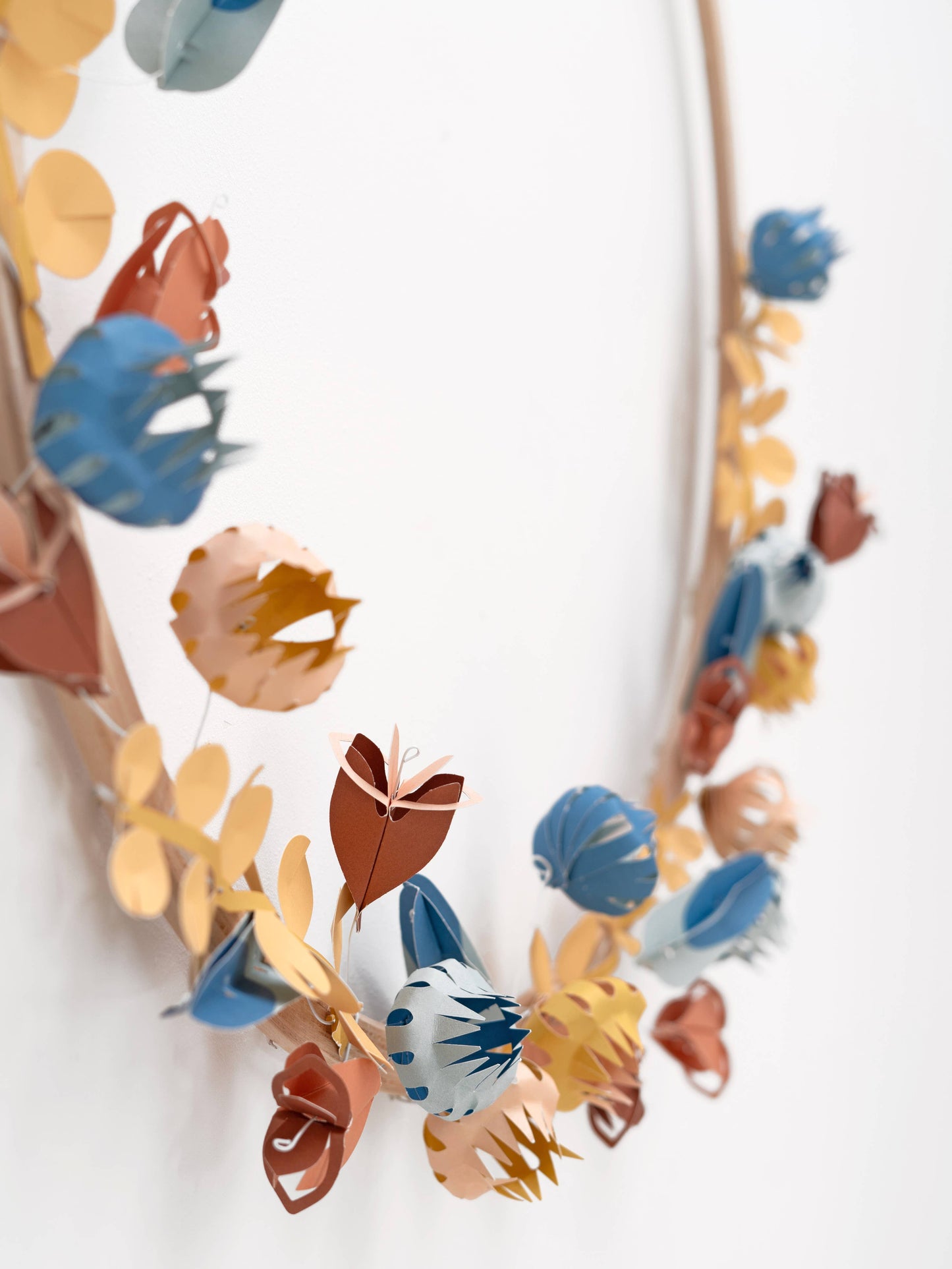 bastelset bunte blumen klein