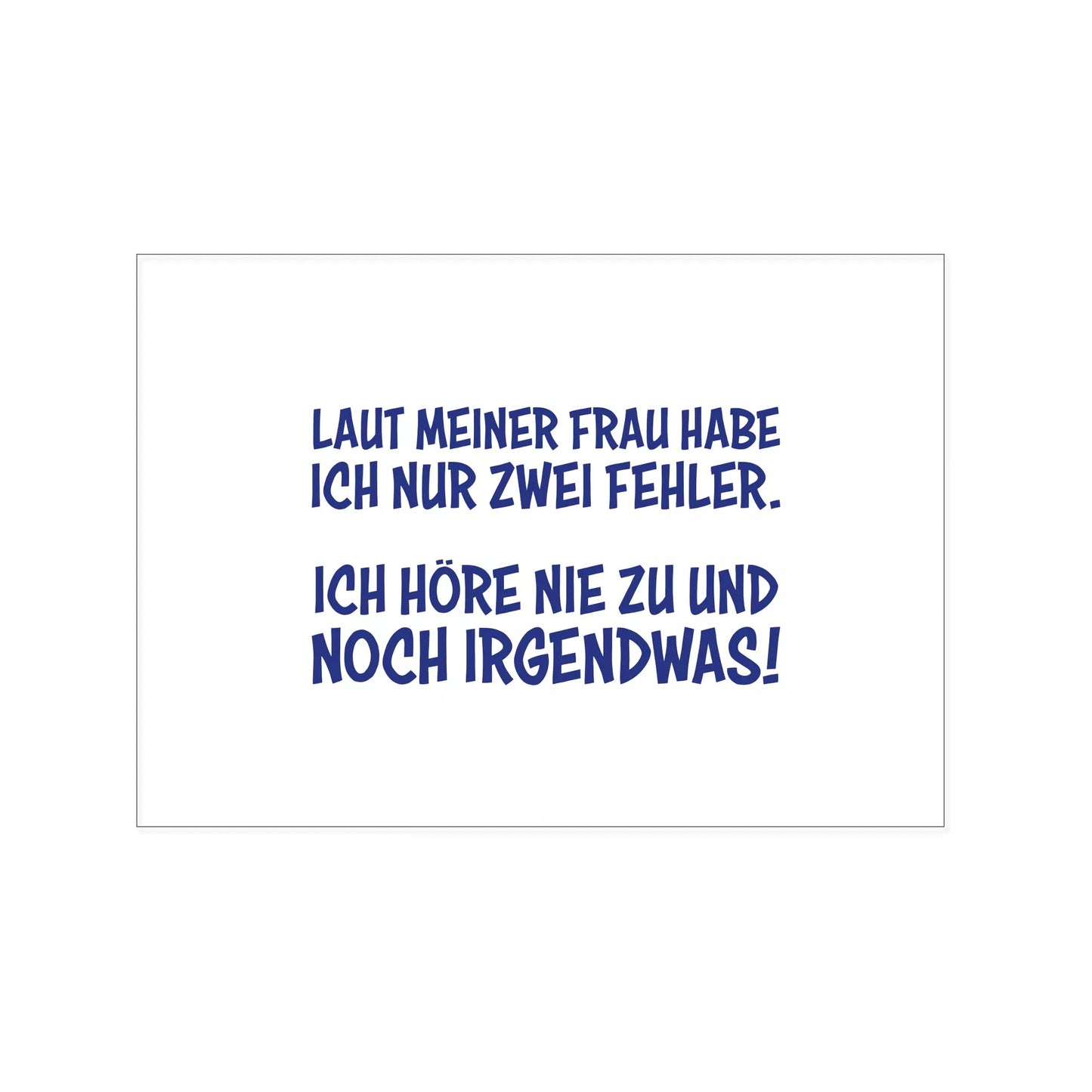 postkarte zwei fehler