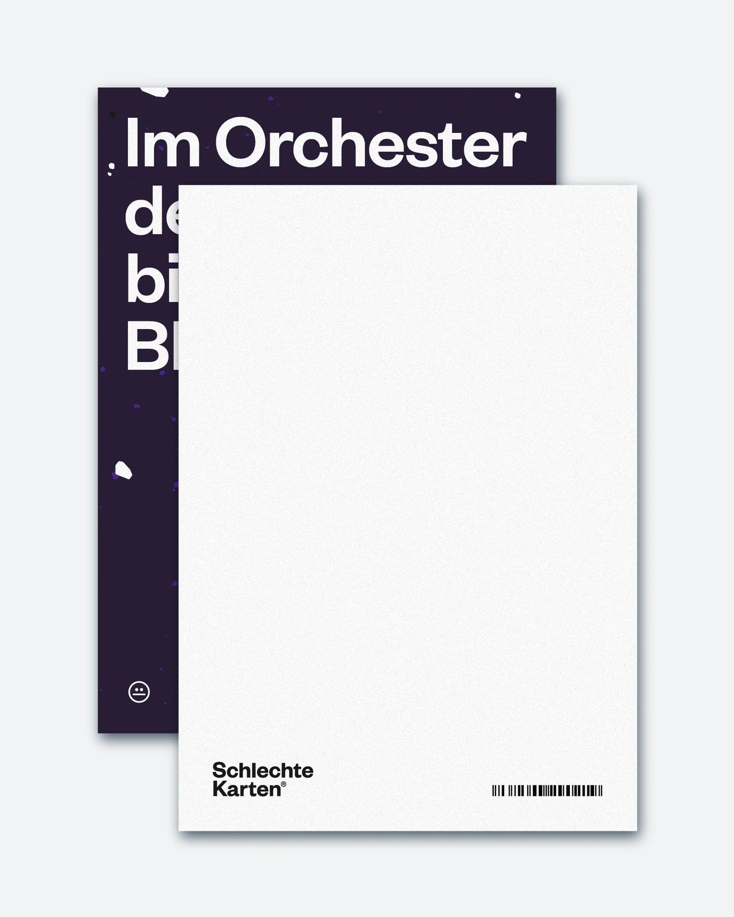 Postkarte »Im Orchester des Lebens bist du die Blockflöte.«