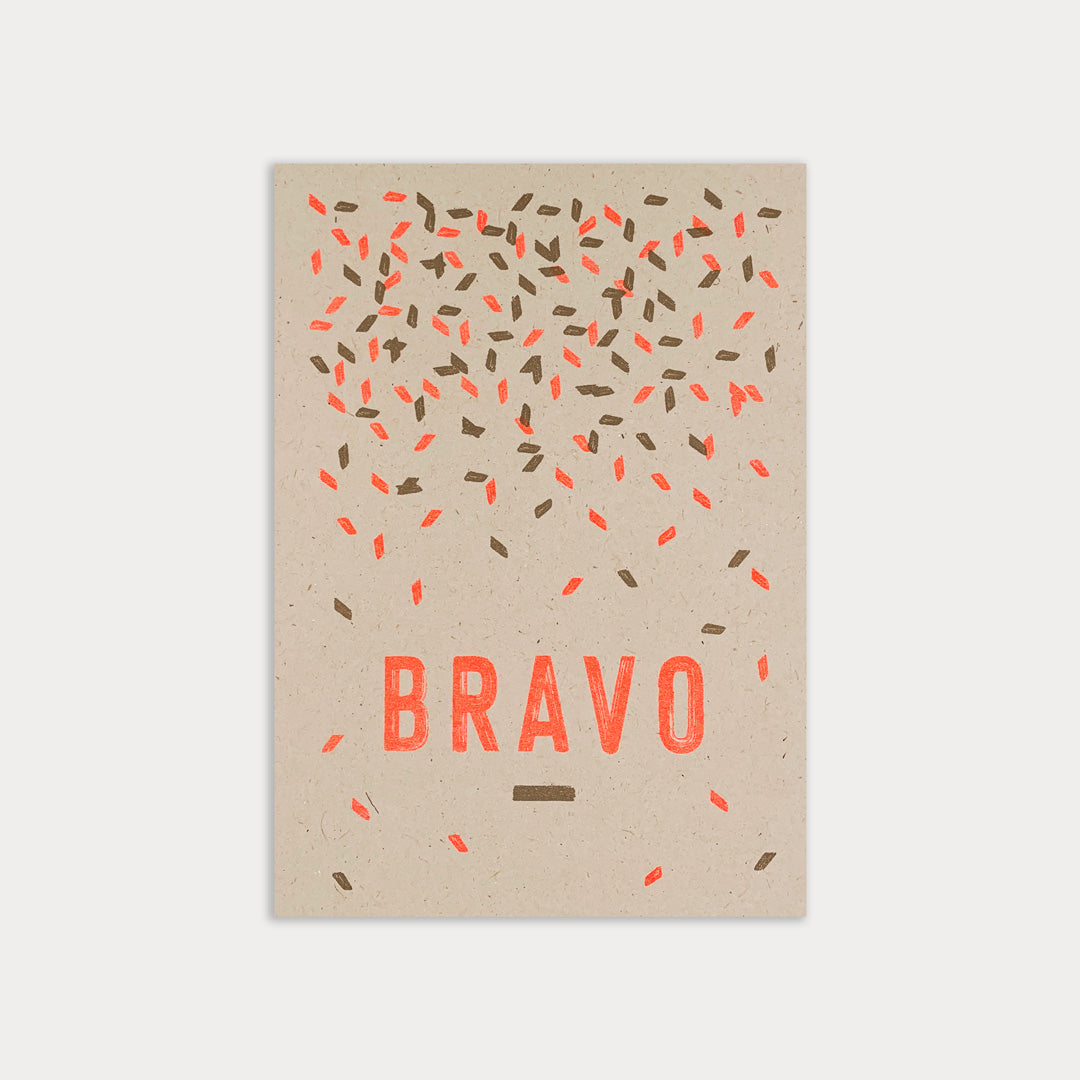 postkarte bravo