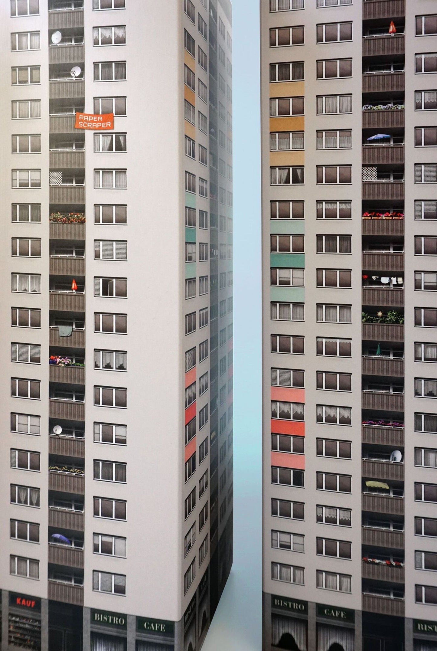 paperscraper notizblock berliner plattenbau