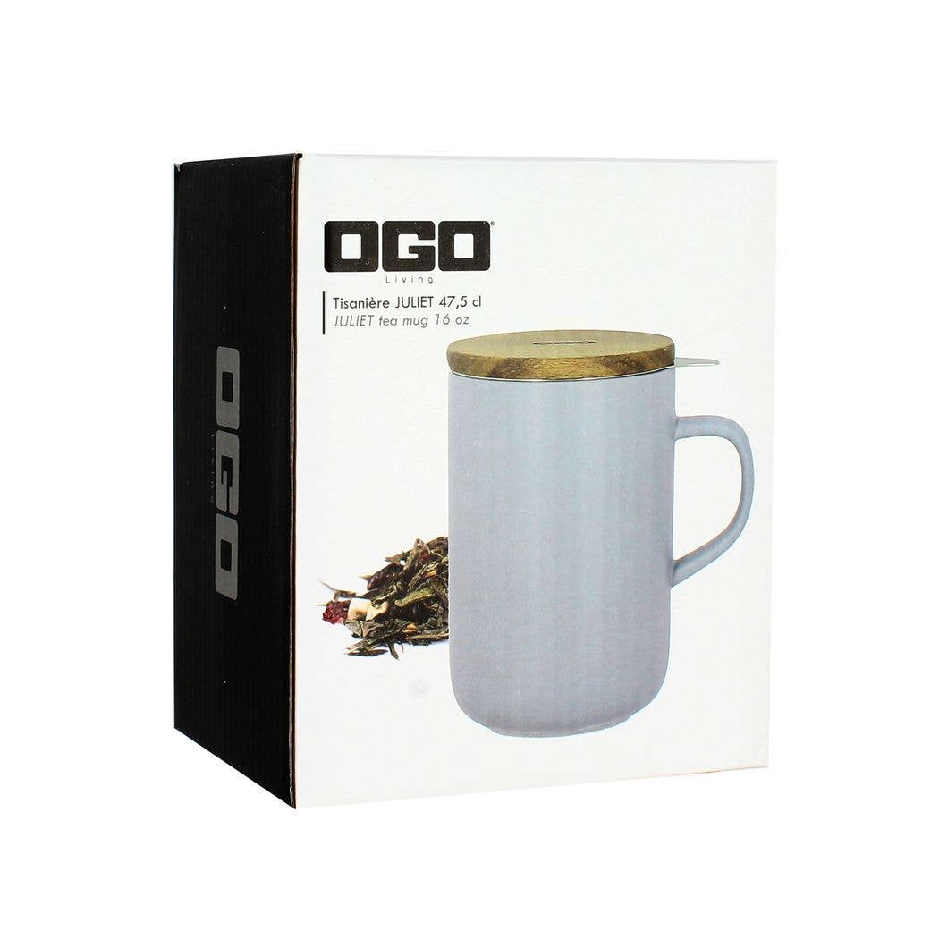 teebecher mit Akaziendeckel 475 ml