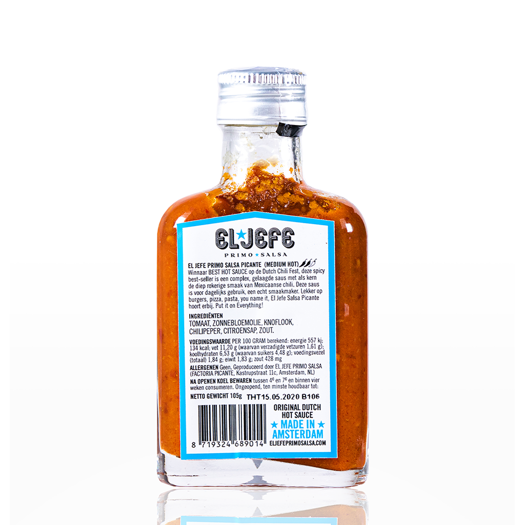 el jefe hot sauce picante