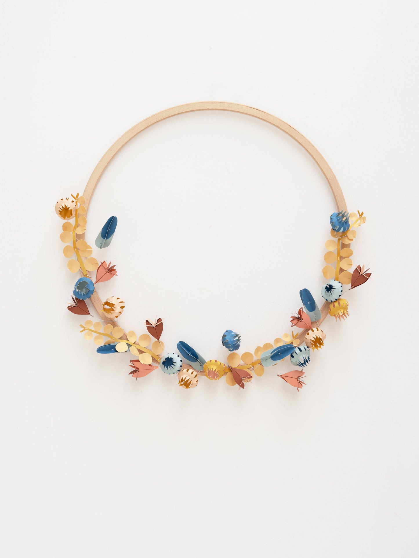 bastelset bunte blumen klein