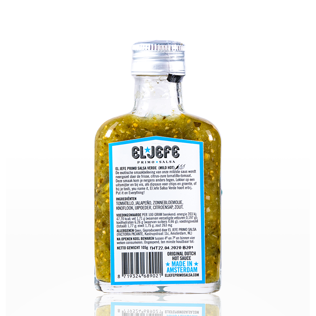 el jefe hot sauce verde