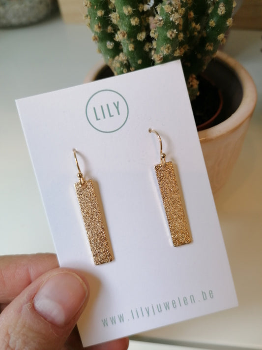 ohrring square gold