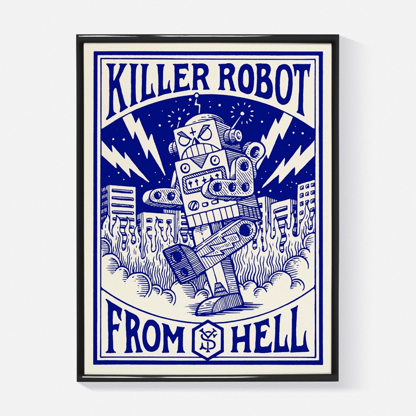 poster a3 killer robot