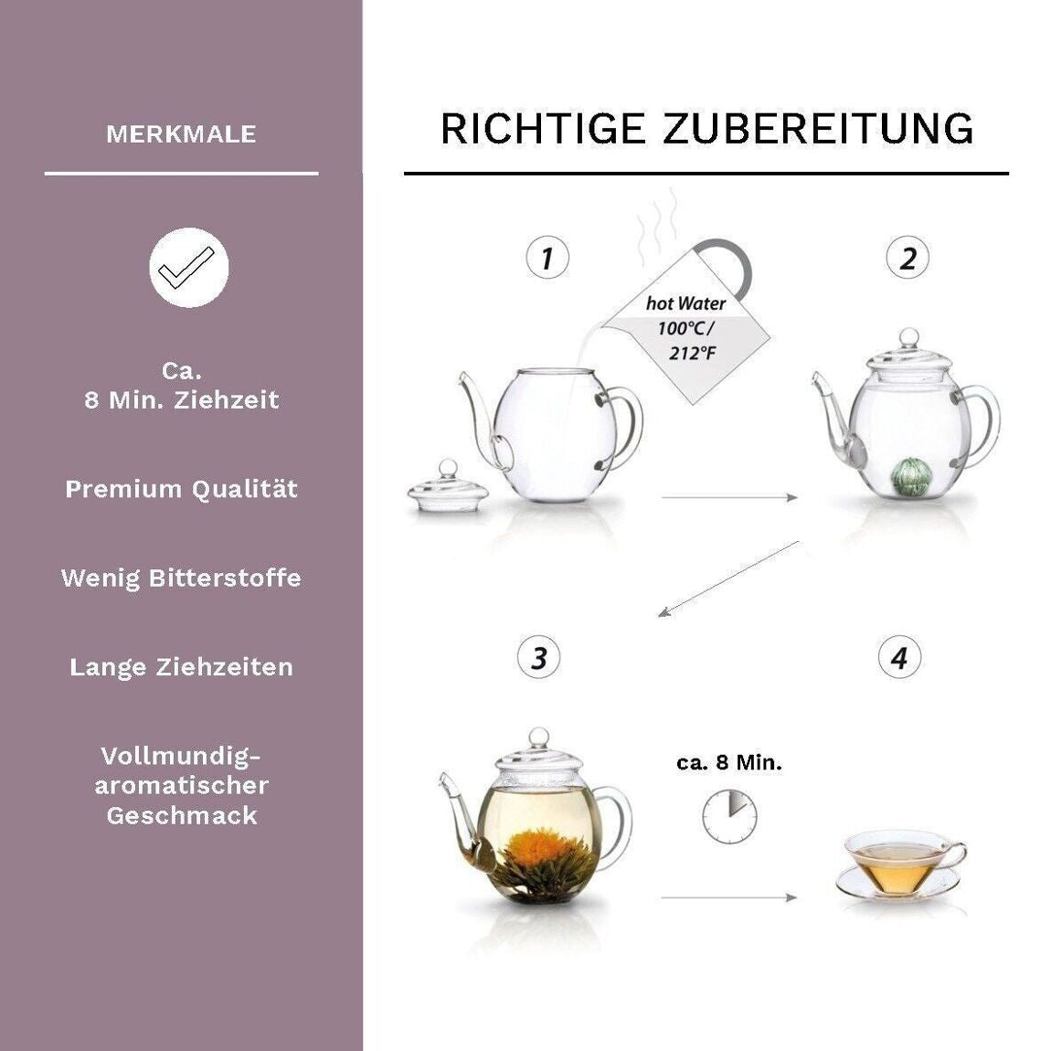 erblühtee-kugeln schwarztee