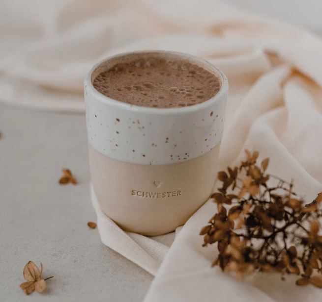 becher "schwester"
