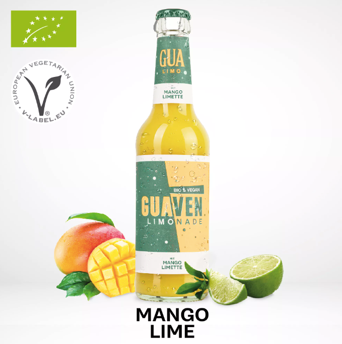 guavenlimonade mit mango & limette