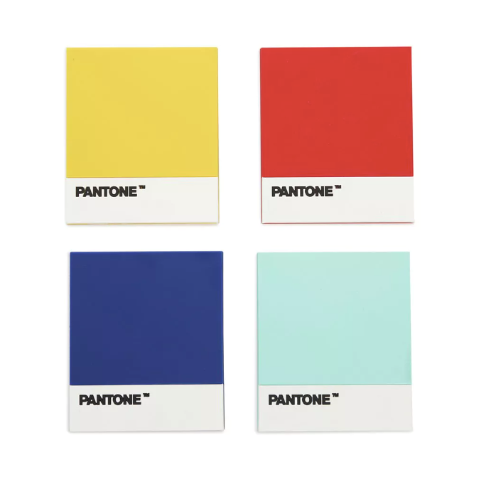 pantone glasuntersetzer 4er