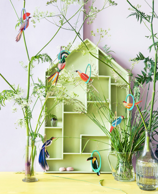 pop out card swinging crowned obi