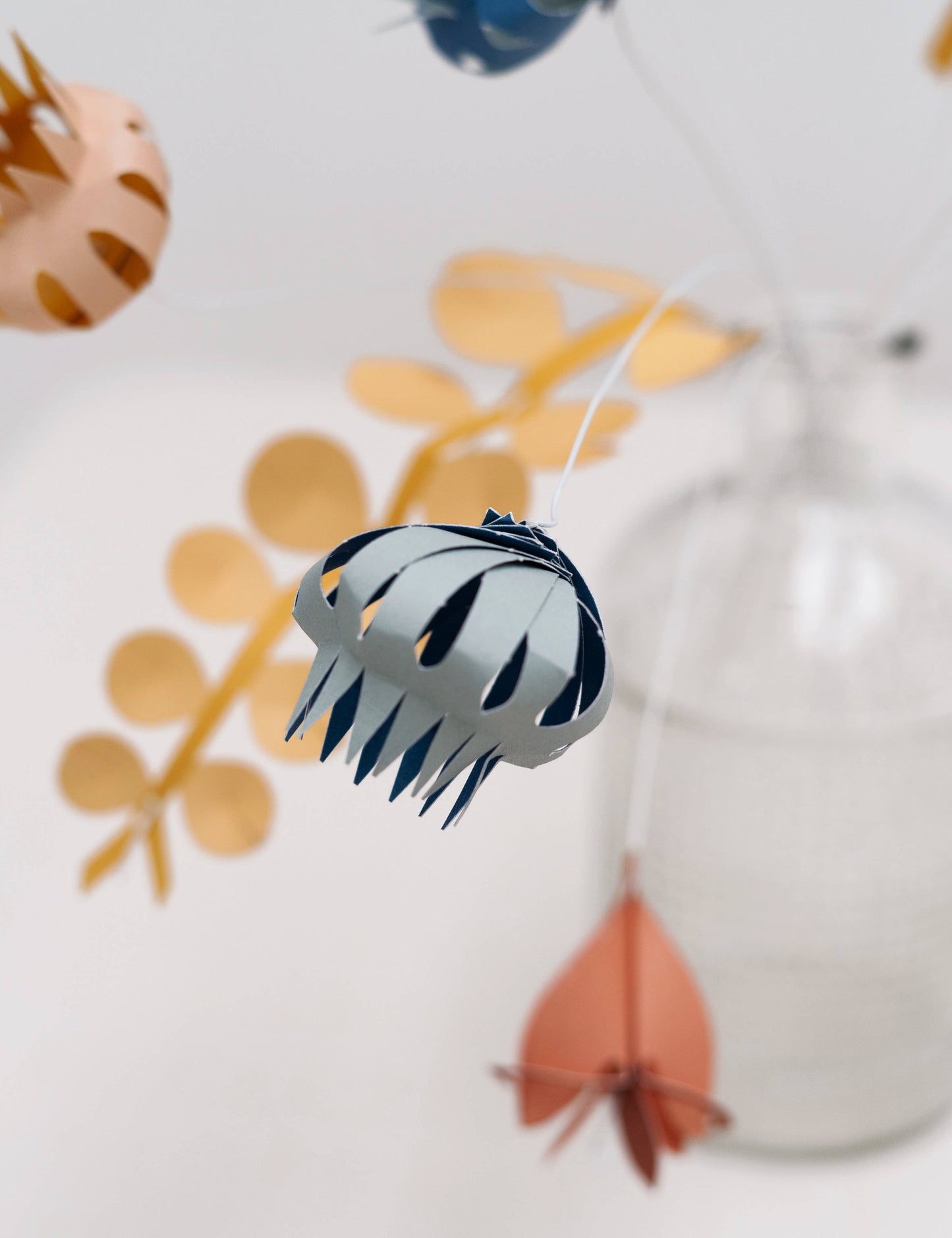 bastelset bunte blumen klein