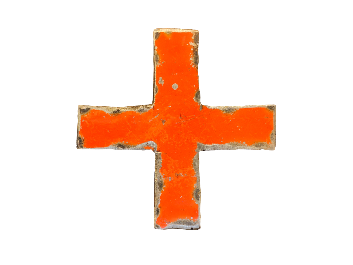 blechzeichen + (plus)