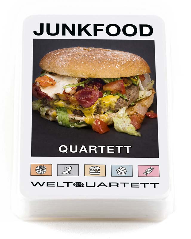 quartettspiel "junkfood"
