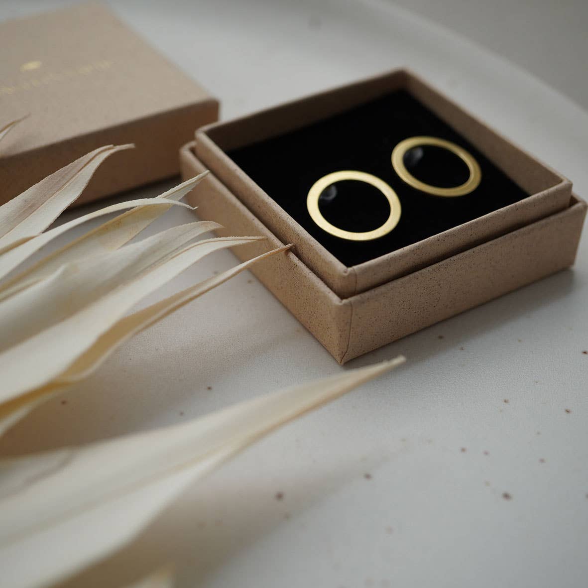 RING ohrstecker 16 mm