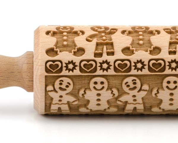 mini teigrolle mit prägung