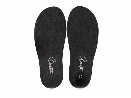 filzsohle graphit 3mm von woolfit