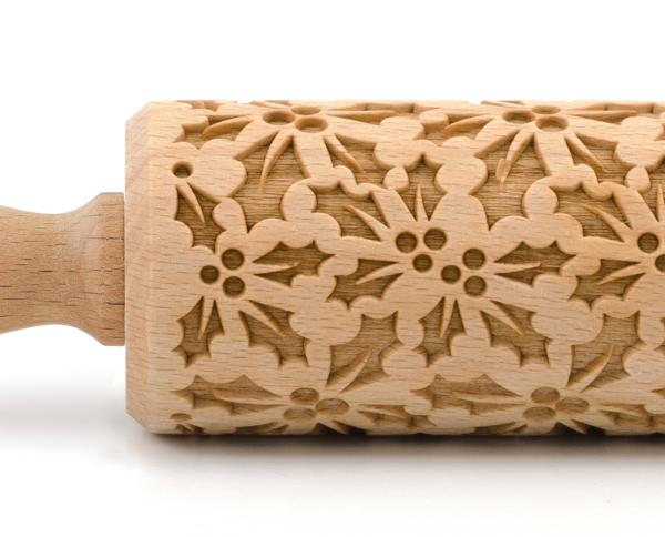 mini teigrolle mit prägung