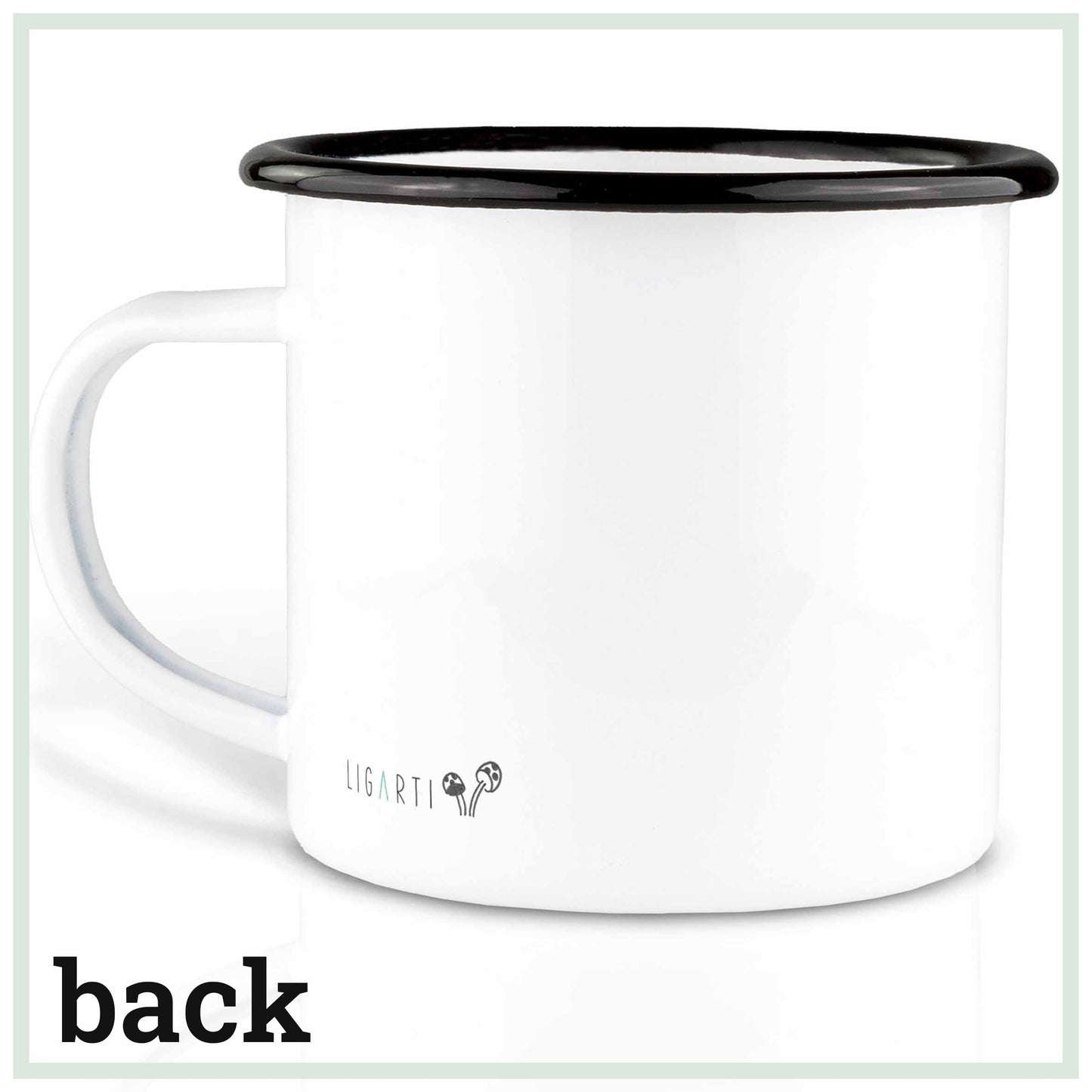 emailletasse lama