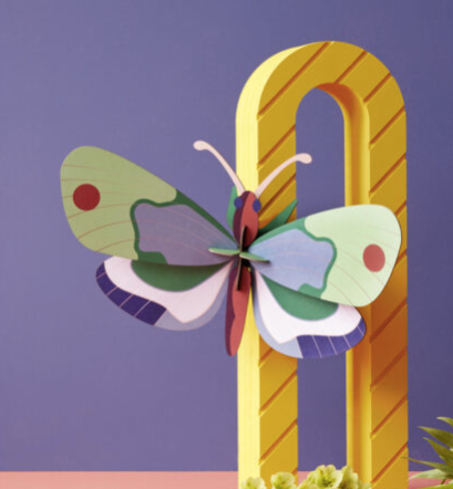 mint forest butterfly