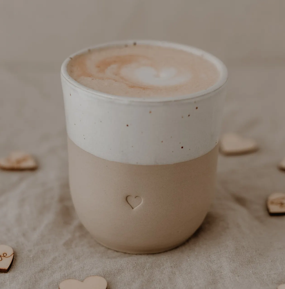 becher "herz"