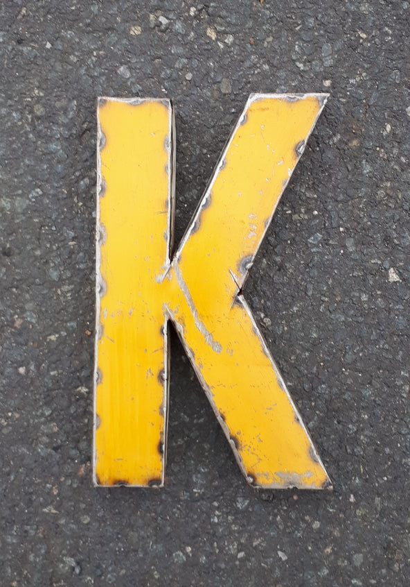 blechbuchstabe K