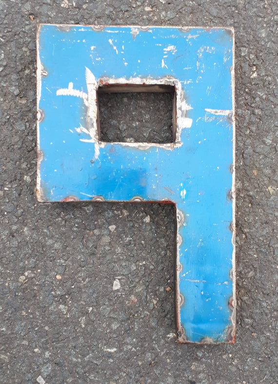 blechbuchstabe Q