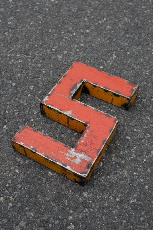 blechbuchstabe S
