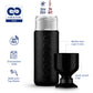 Dopper Thermosflasche schwarz 580 ml