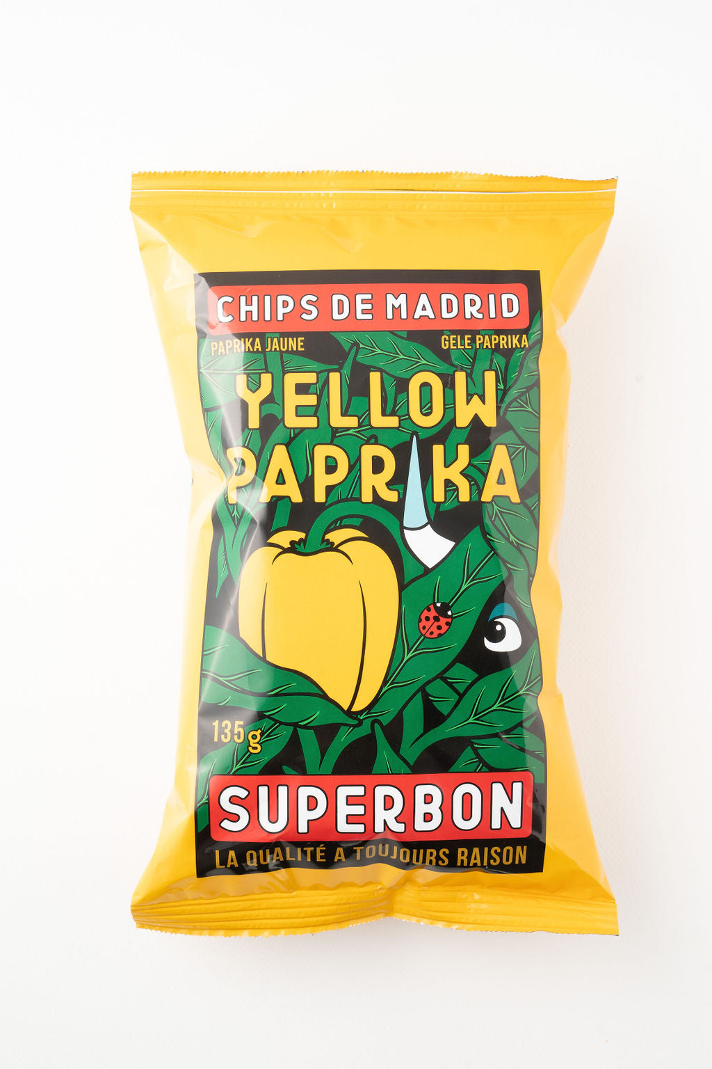 spanische chips gelbe paprika