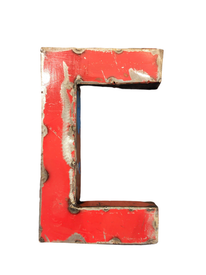 blechbuchstabe C