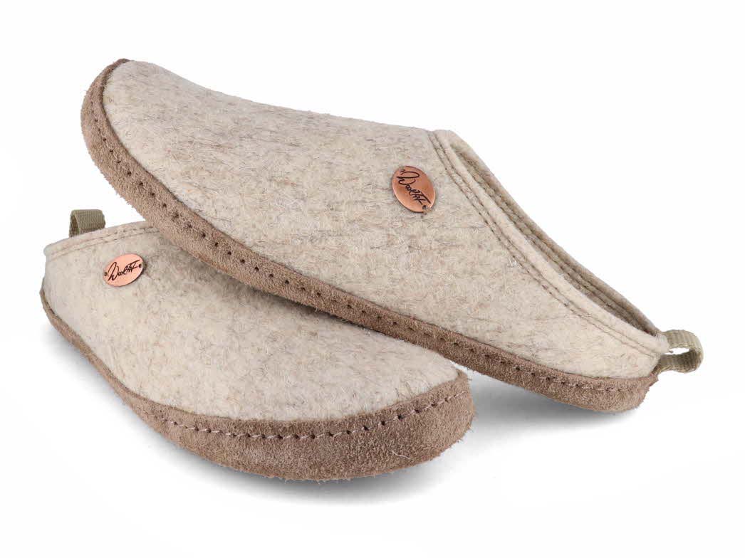 filzpantoffel tundra von woolfit