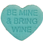 ausstechform "be mine & bring wine"