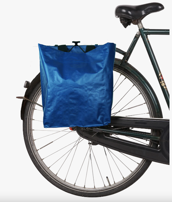 fahrradtasche bikezac 2.0 - baltic blue