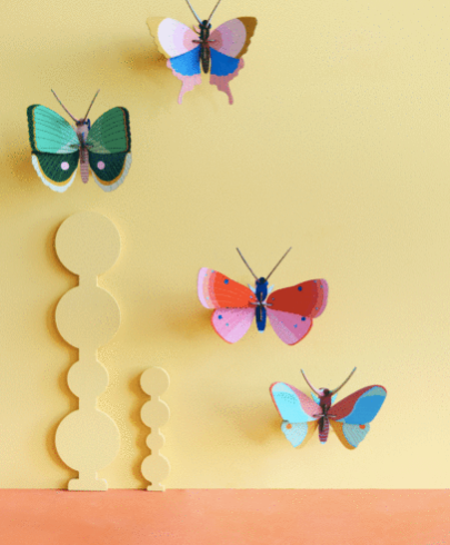 speckled copper butterfly