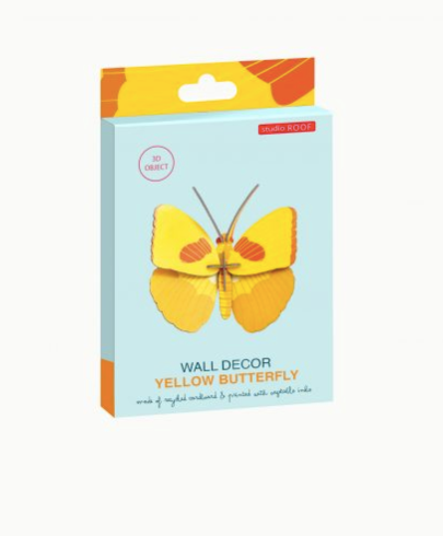 yellow butterfly