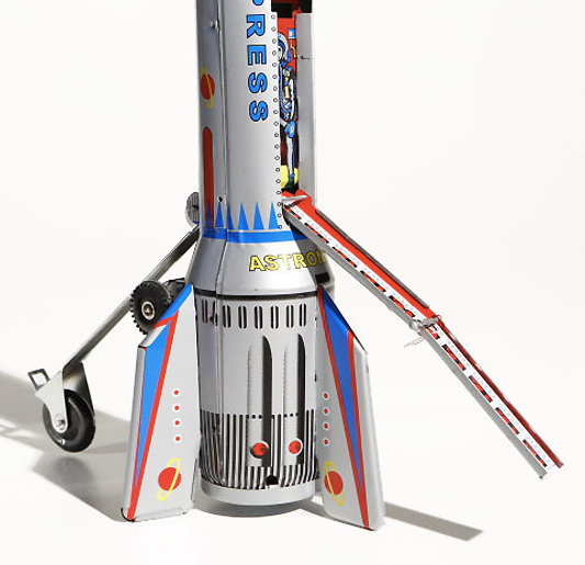 Roboter Rakete Skyexpress